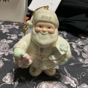 Lenox Classic Santa ornament